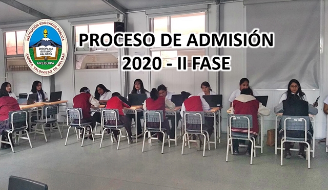 admision 2020 ii fase